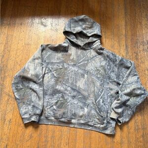 AKIMBO CLUB REAL TREE CAMO HOODIE SIZE XL